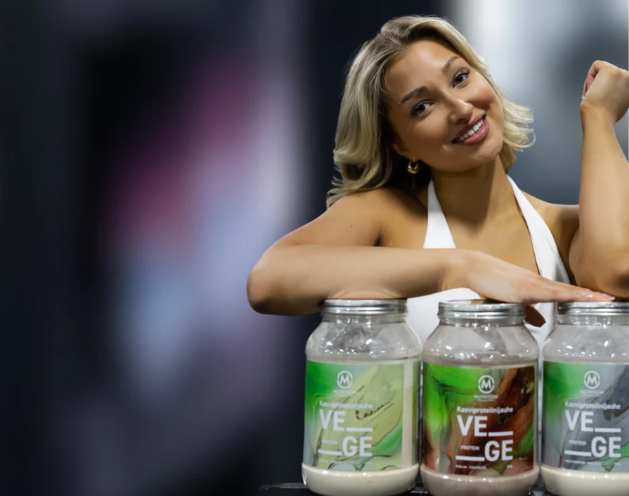 Kasvivoimaa:</br>Vege Protein -30 %!