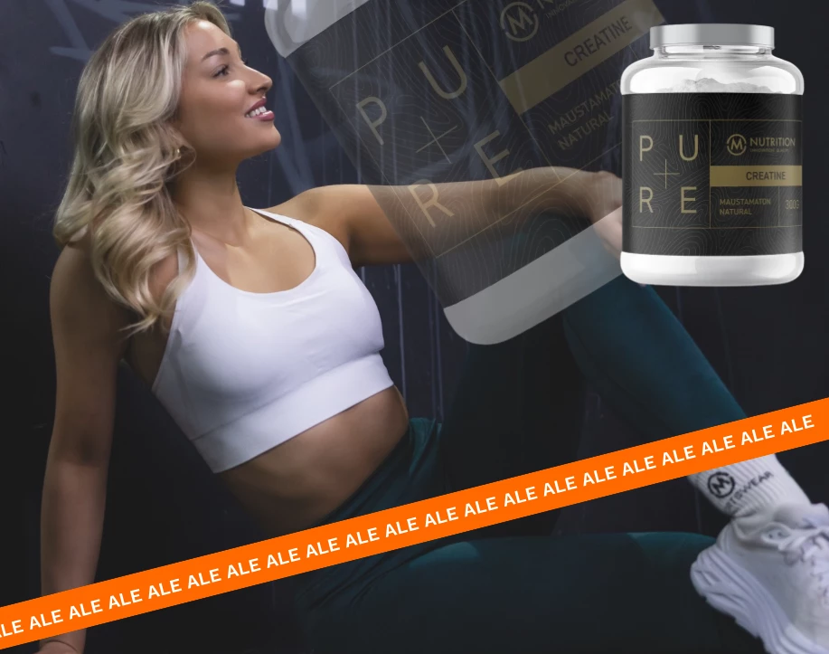 Pure Creatine</br>vain 8,90 €!