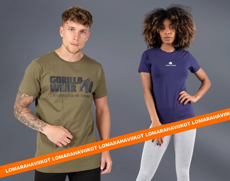 Gorilla Wear</br>jopa -75 %!