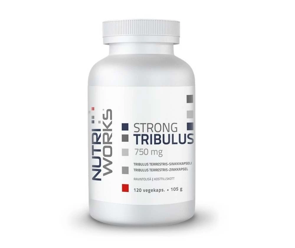 Nutri Works Strong Tribulus, 120 kaps.