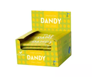 18 kpl Foodin Dandy Candy Date Bar, 35 g, Sour Lemon