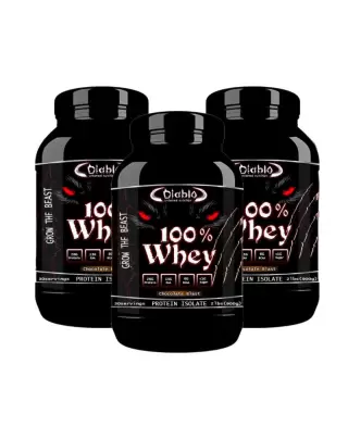 Big Buy: 3 kpl Diablo 100 % Whey (3 x 900 g)