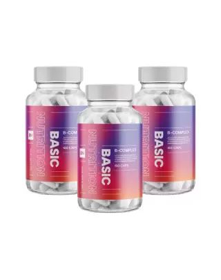 Big Buy: 3 kpl Basic Nutrition B Complex (450 kaps.)