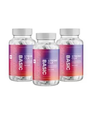 Big Buy: 3 kpl Basic Nutrition Strong CLA (450 kaps.)