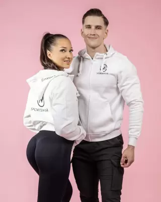 M-Sportswear Unisex Zip Hoodie