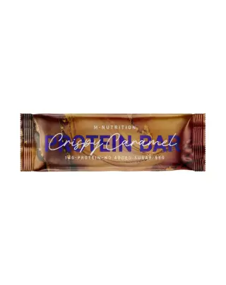 12 kpl M-Nutrition Protein Bar proteiinipatukka, 55 g, Crispy Caramel