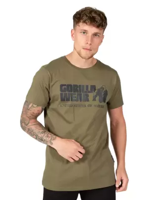 Gorilla Wear Classic T-shirt, Army Green (Poistuva väri)