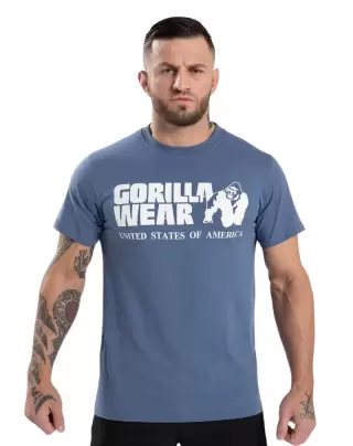 Gorilla Wear Classic T-shirt, Coronet Blue (Poistuva väri)