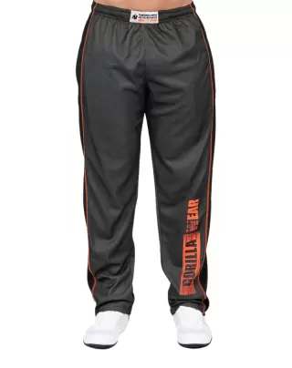Gorilla Wear Wallace Mesh Pants, Gray/Orange
