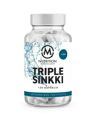 M-Nutrition Triple Sinkki, 120 kaps.