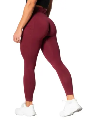 Relode Slipstream Seamless Tights, Burgundy