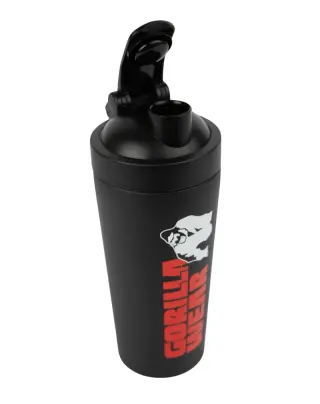 Gorilla Wear Metal Shaker 740 ml, Black