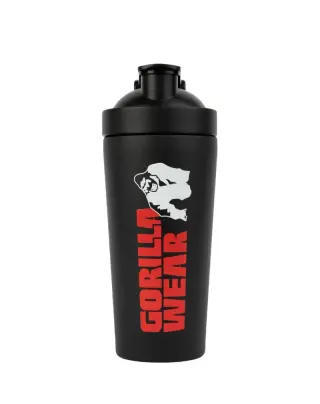 Gorilla Wear Metal Shaker 740 ml, Black