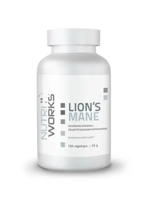 Nutri Works Lion's Mane, 120 kaps.