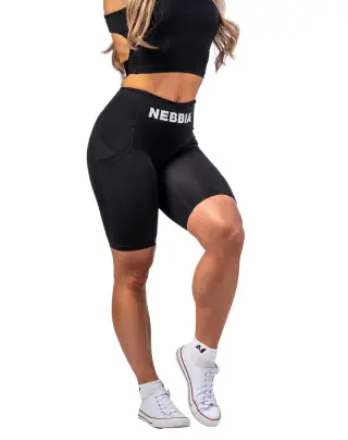 NEBBIA 628 High Waisted Biker Shorts 10" Gym Therapy