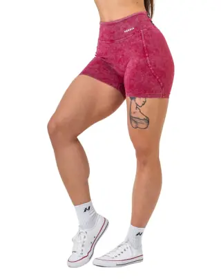 NEBBIA 780 Washed High Waisted Leggings Shorts Heritage 780