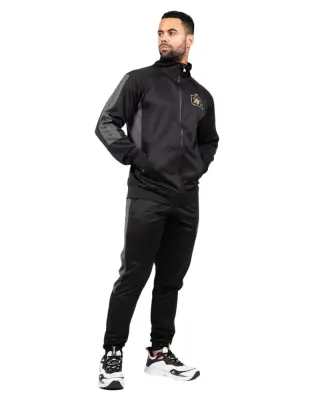 Gorilla Wear Devon Training Jacket, Black/Grey