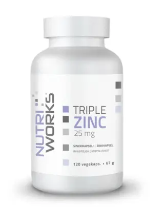 Nutri Works Triple Zinc, 120 kaps.