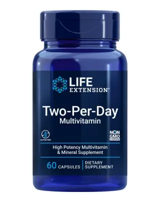 LifeExtension Two-Per-Day Capsules, 60 kaps.