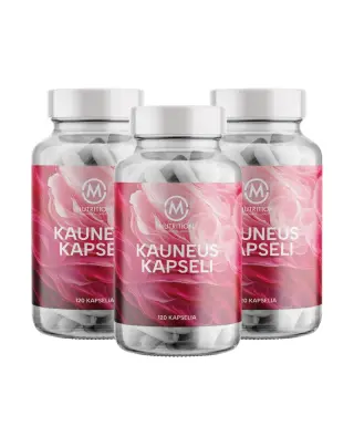 Big Buy: 3 kpl M-Nutrition Kauneuskapselit (360 kaps.)