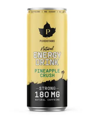 Puhdistamo Natural Energy Drink, 330 ml