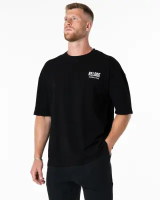 Relode Athlete Club T-Shirt, Black
