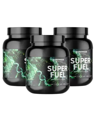 Big Buy: 3 kpl Supermass Nutrition SUPER FUEL, Pear Lime (1,56 kg)