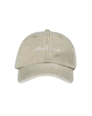 Relode Athlete club washed cap, Green