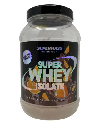 Erikoiserä: Supermass Nutrition SUPER WHEY ISOLATE, 650 g, Orange Chocolate