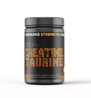 HC Pro Creatine + Taurine, 500 g, Mustaherukka