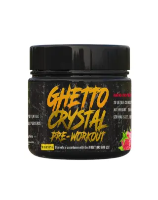 HC Pro Ghetto Crystal Pre-Workout, 200 g, Raspberry