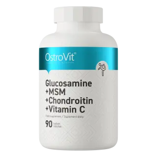OstroVit Glucosamine + MSM + Chondroitin + Vitamin C, 90 tabl.