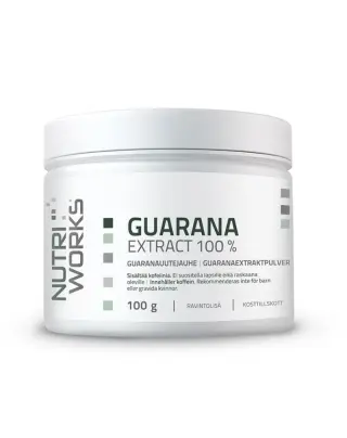 Nutri Works Guarana Extract 100 %, 100 g