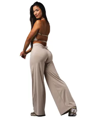 NEBBIA X Deni High-Waist Flared Pants 312
