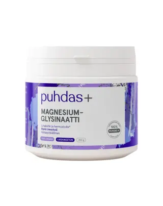 Puhdas+ Magnesiumglysinaatti, 200 g