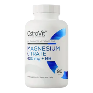 OstroVit Magnesium Citrate 400 mg + B6, 90 tabl.