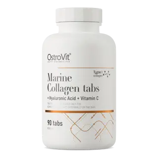 OstroVit Marine Collagen + Hyaluronic Acid and Vitamin C, 90 tabl.