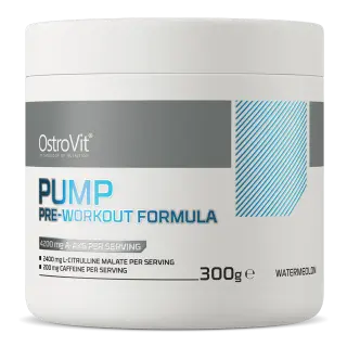 OstroVit Pump Pre-Workout Formula, 300 g, Watermelon