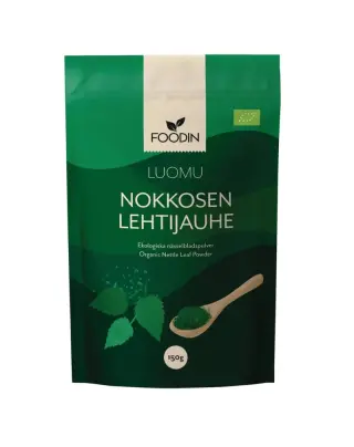 Foodin Nokkosen Lehtijauhe, 150 g