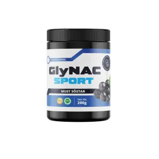 HC Pro GlyNac Sport, 200 g, Mustaherukka