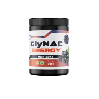 HC Pro GlyNac Energy, 200 g, Mustaherukka