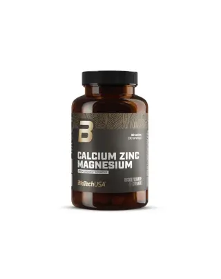 BioTechUSA Calcium Zinc Magnesium, 90 tabl.