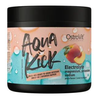 OstroVit Aqua Kick Electrolyte, 300 g, Peach