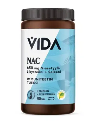 Vida NAC 650 mg, 90 tabl.