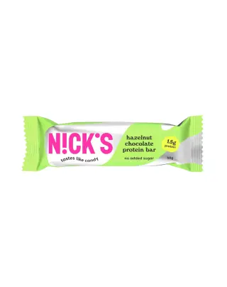 Nick's Protein Bar 50 g, Hazelnut Chocolate