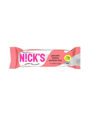 Nick's Protein Bar 50 g, Peanut Butter
