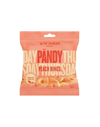 Pändy Peach Rings, 50 g