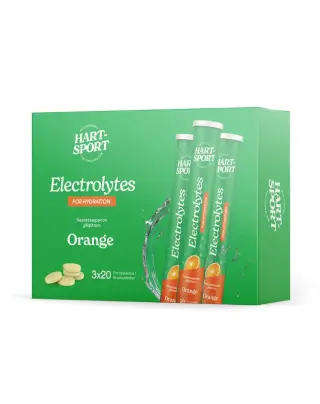 Hart-Sport Elektrolyyttiporeet, 3x20 tabl. (240 g)