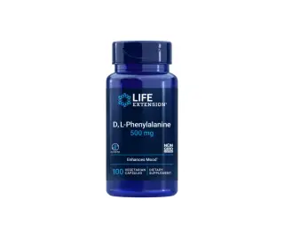 LifeExtension D,L-Phenylalanine 500 mg, 100 kaps.