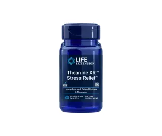 LifeExtension Theanine XR™ Stress Relief, 30 tabl.